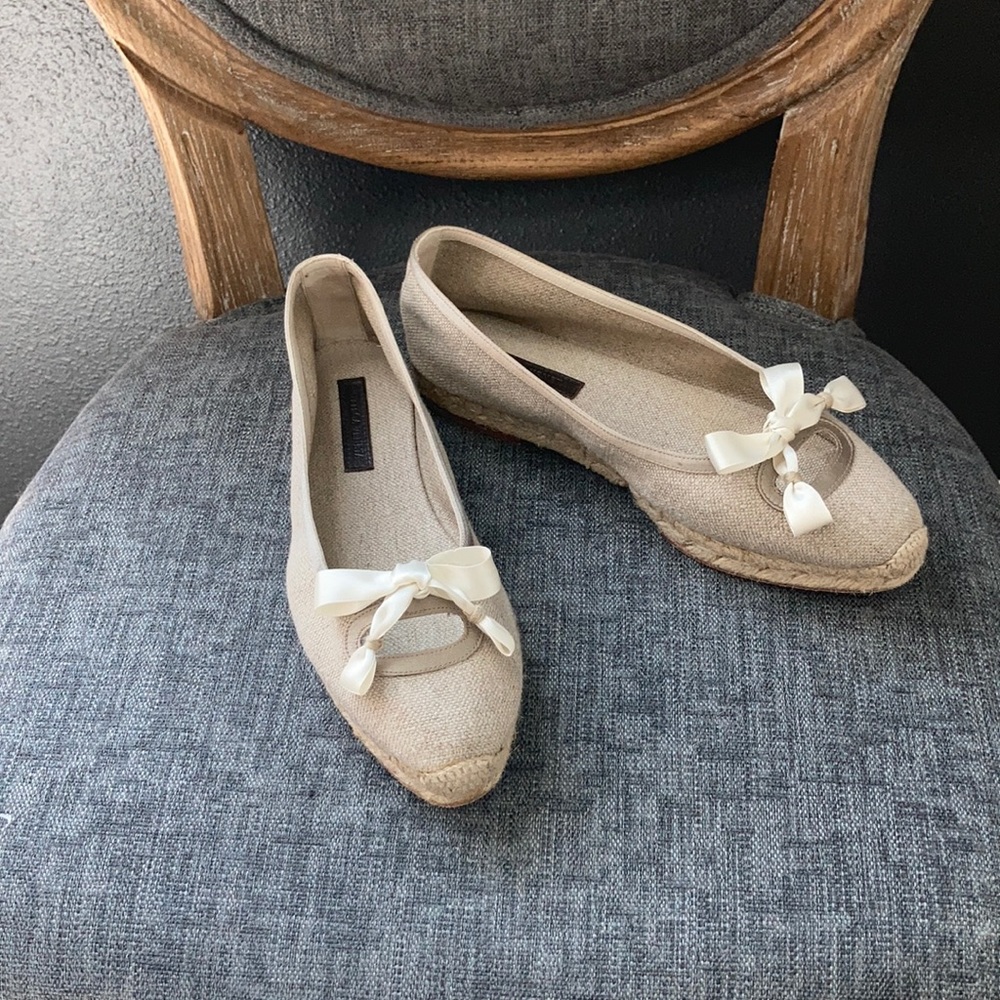 Bottega Veneta Linen blend Flats